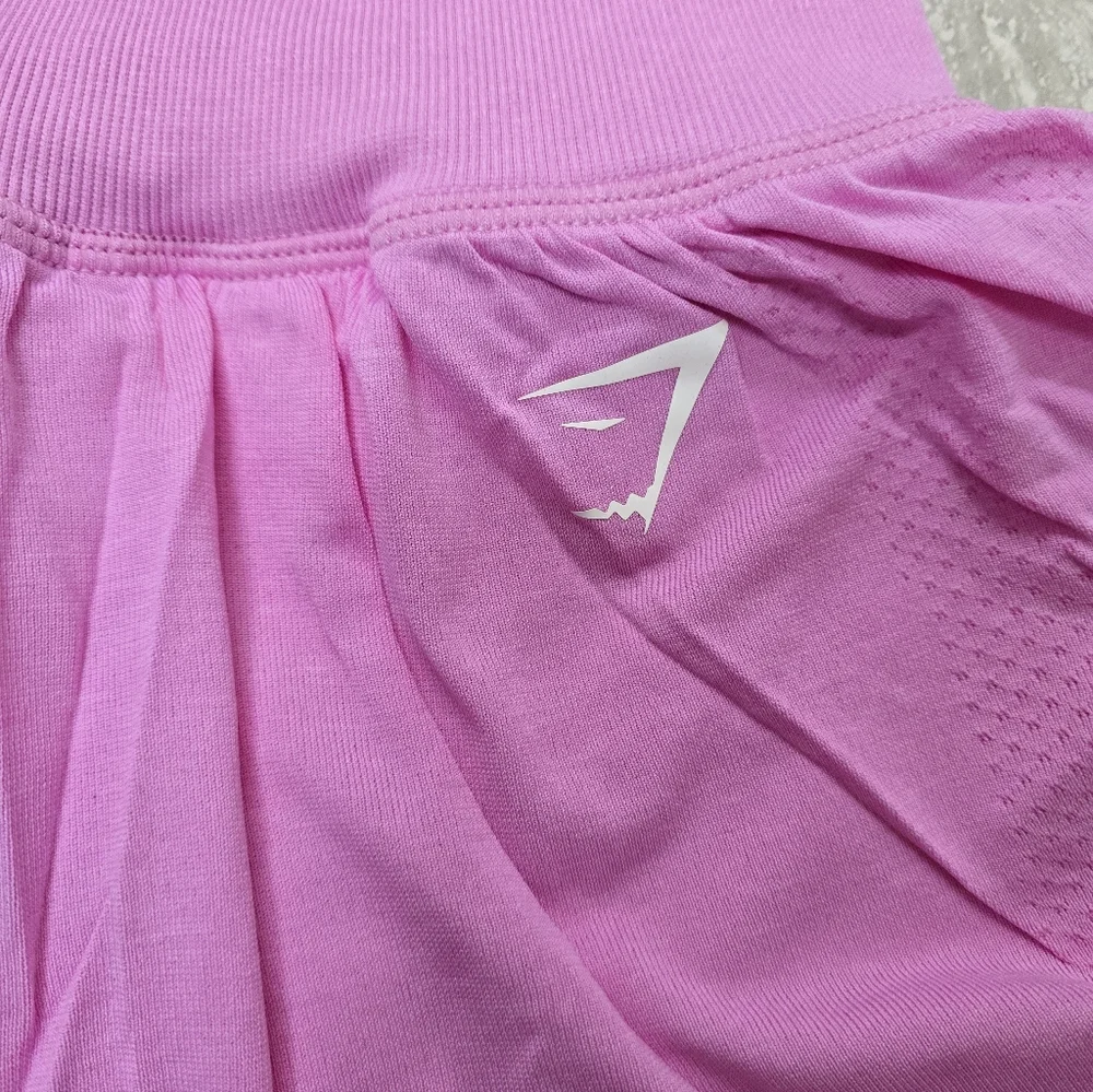 GYMSHARK Vital Seamless 2.0 2-in-1 Shorts, Pink, Small - Picture 2 of 5